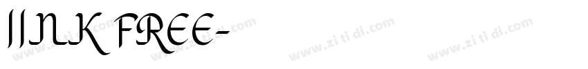 IINK FREE字体转换